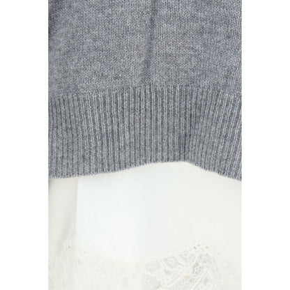 Gray Cashmere Casual Dress