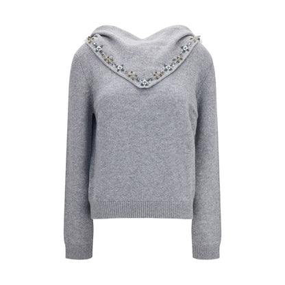 Gray Cashmere Sweatshirt