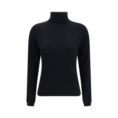 Blue Cashmere Turtleneck