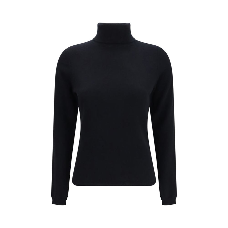 Blue Cashmere Turtleneck
