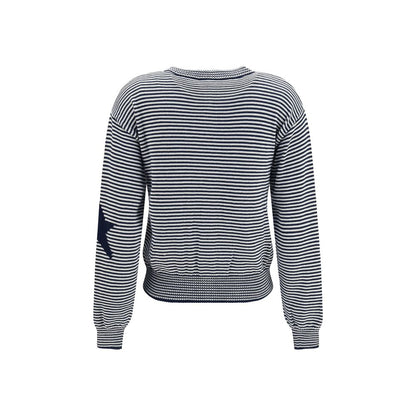 Blue Cotton Cardigan