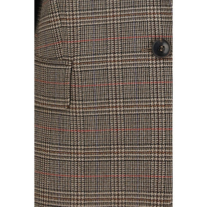 Brown Wool Oves Aries Blazer