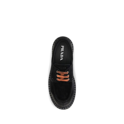 Black Suede Leather Slip-On Loafers