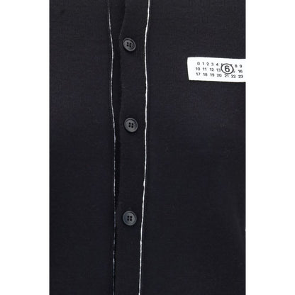 Black Wool Oves Aries Cardigan