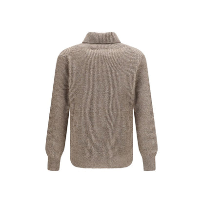 Beige Wool Oves Aries Cardigan
