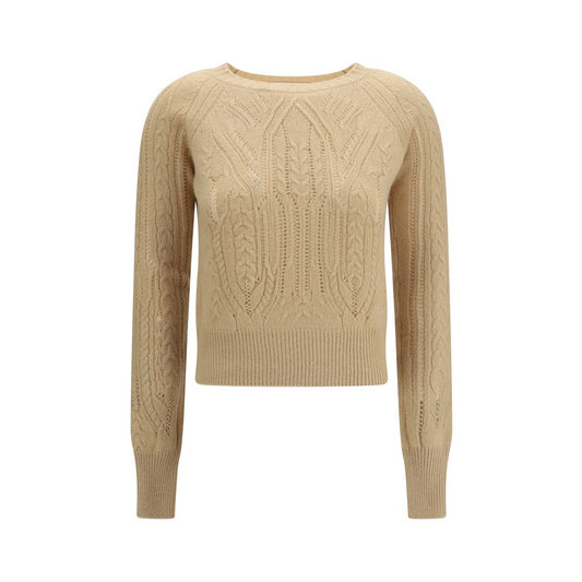 Beige Cashmere Sweater