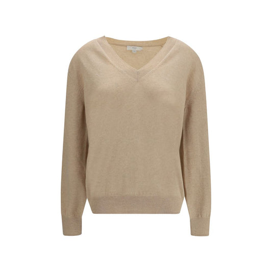 Beige Cashmere Sweater