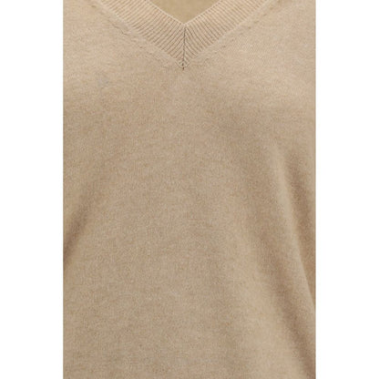 Beige Cashmere Sweater