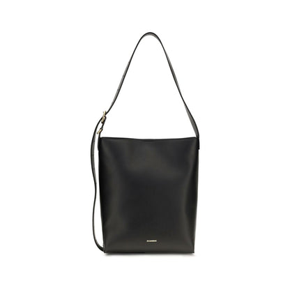 Black Calf Leather Bos Taurus Shoulder Bag