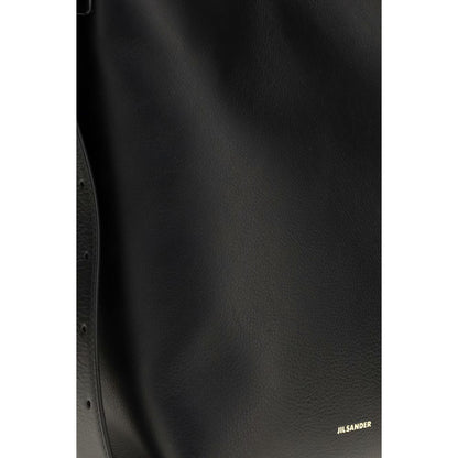 Black Calf Leather Bos Taurus Shoulder Bag