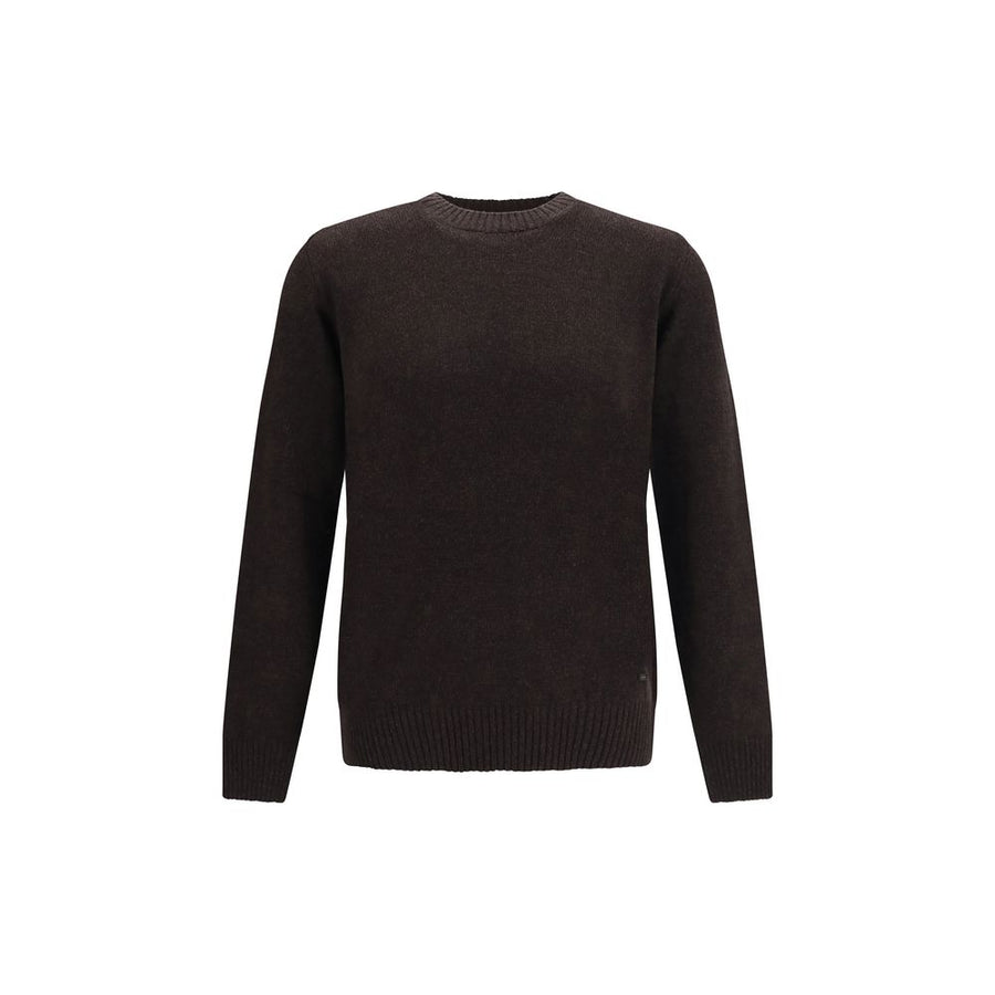 Brown Wool Oves Aries Sweatshirt