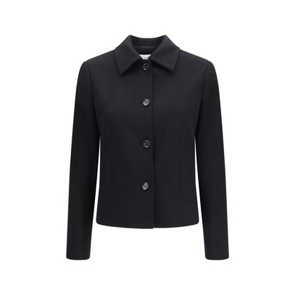 Black Wool Oves Aries Full-Length Jacket