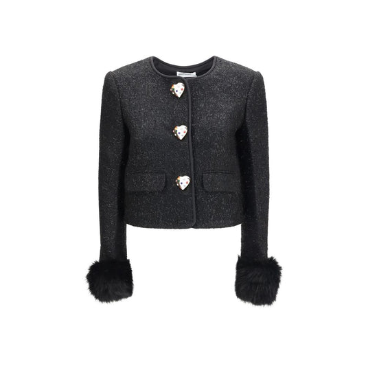 Black Polyester Jacket