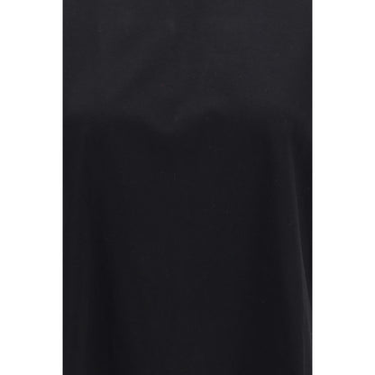 Black Cotton T-Shirt