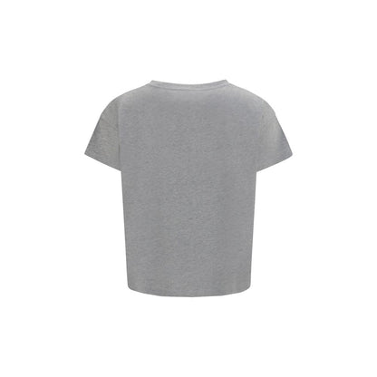 Gray Cotton T-Shirt