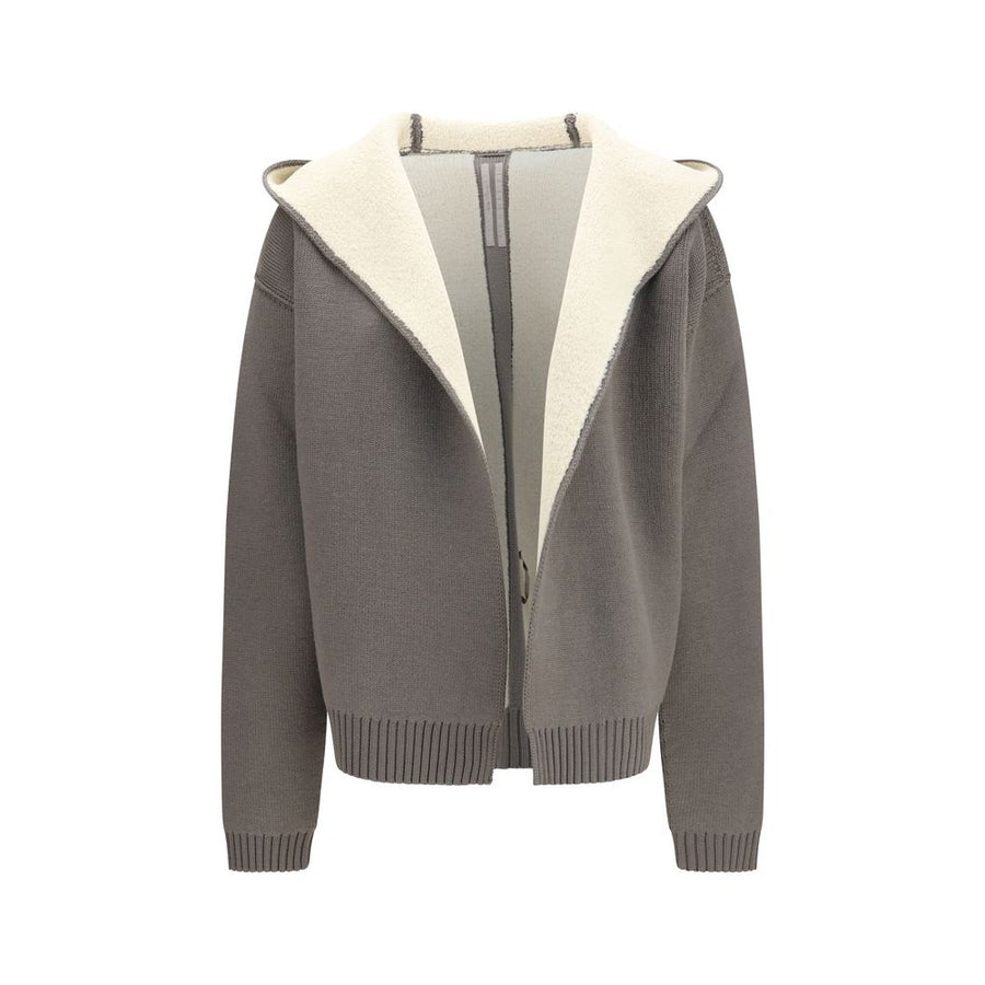 Gray Wool Oves Aries Hoodie