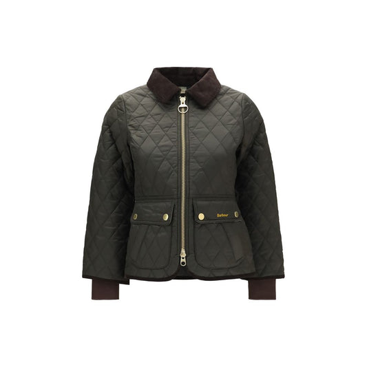Bicolor Polyamide Full-Length Jacket