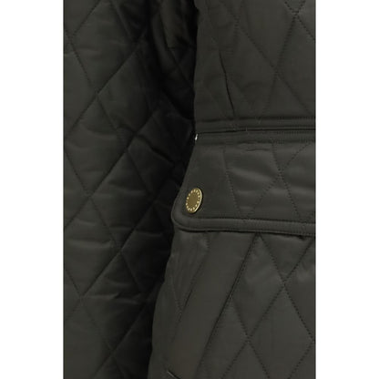 Bicolor Polyamide Full-Length Jacket