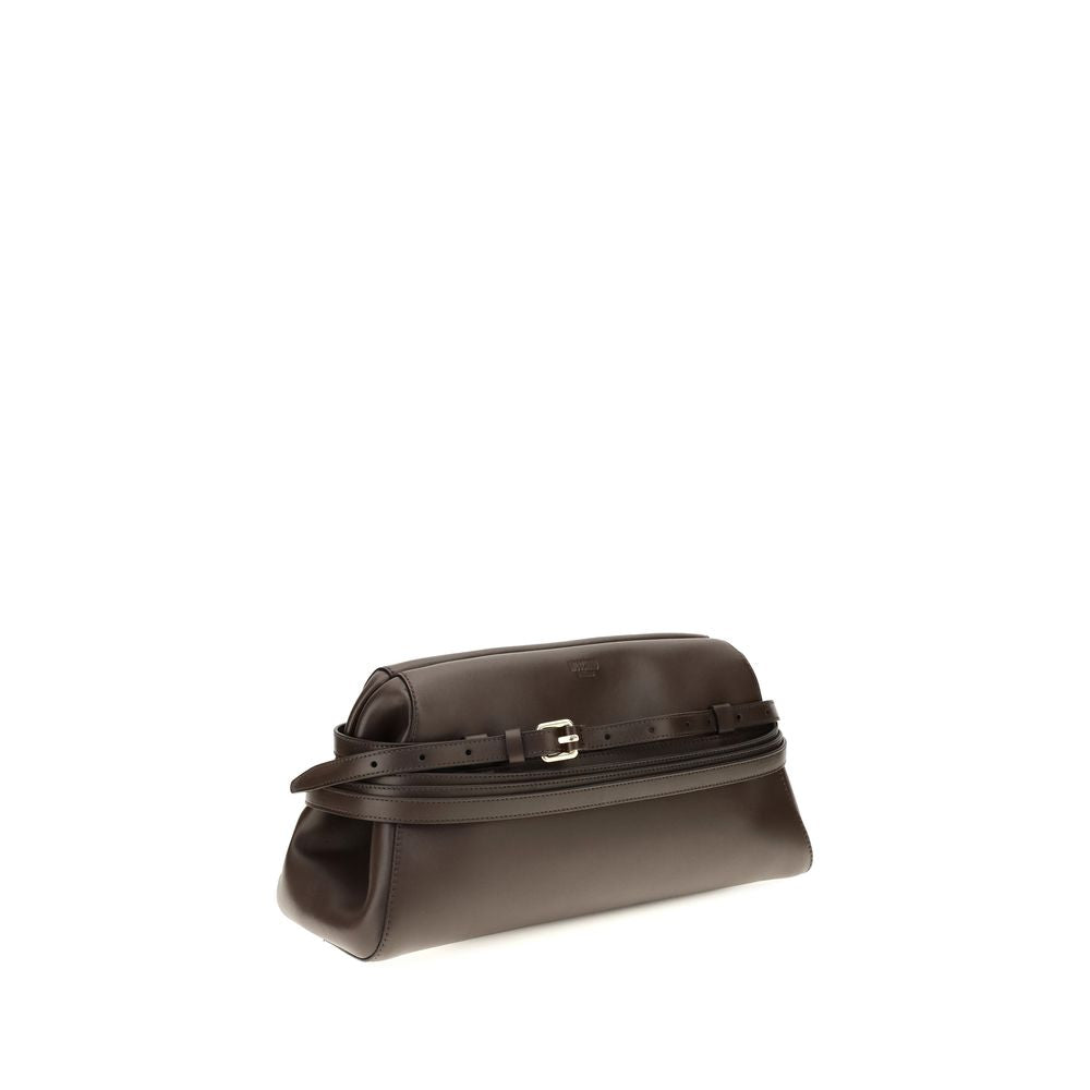 Brown Goatskin Shoulder Bag