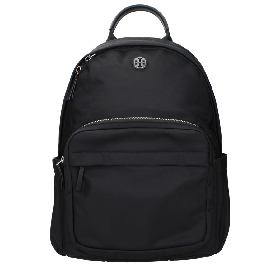 Black Nylon Backpack