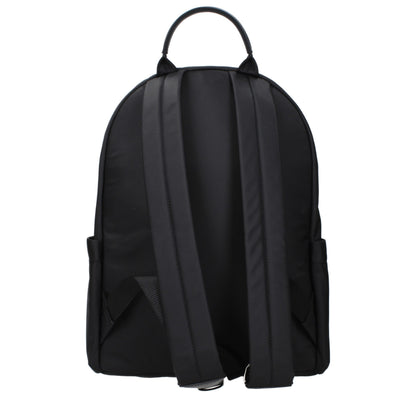 Black Nylon Backpack