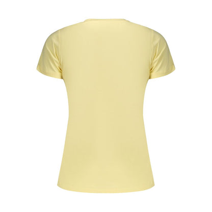 Yellow Cotton Women's T-Shirt