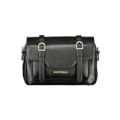 Black Polyurethane Women's Bag