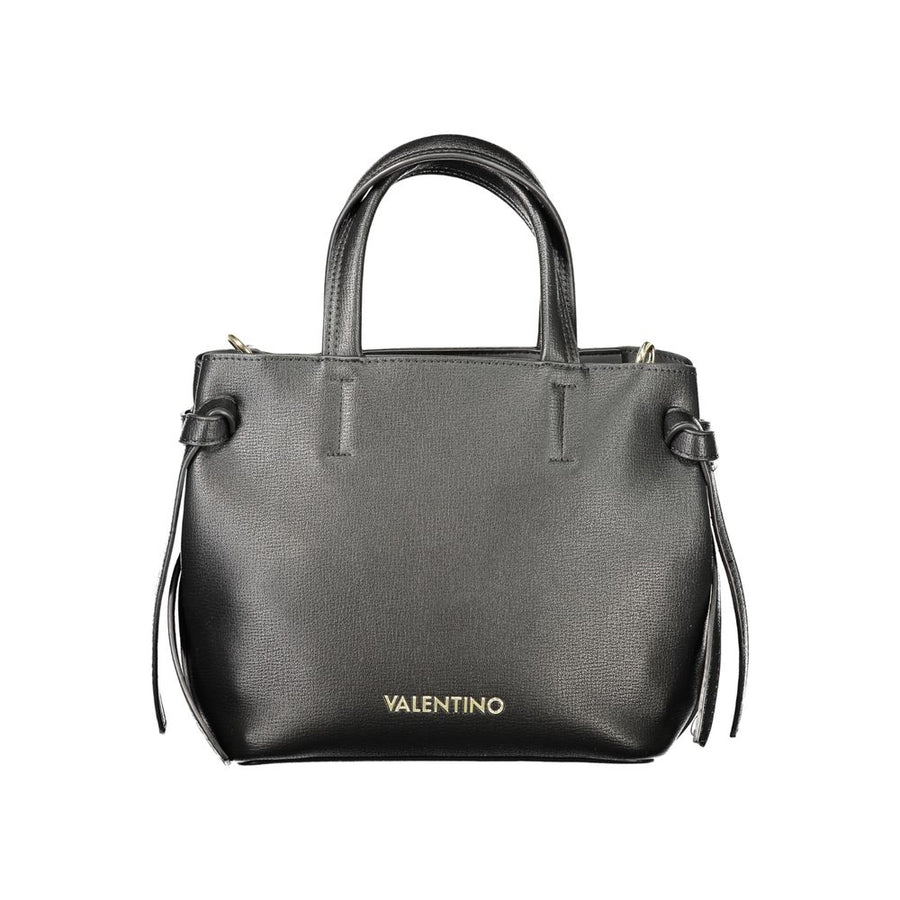 Black Polyurethane Women's Bag