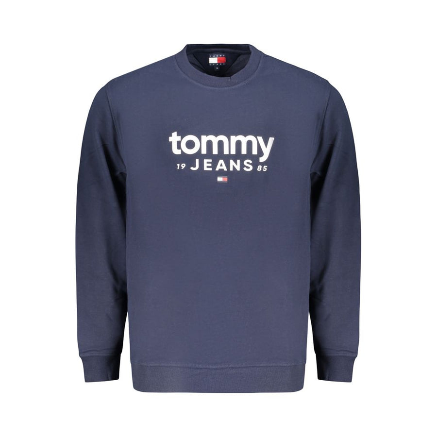 Blue Cotton Men's Sweatshirt