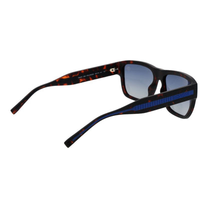 Brown Stainless Steel Sunglasses