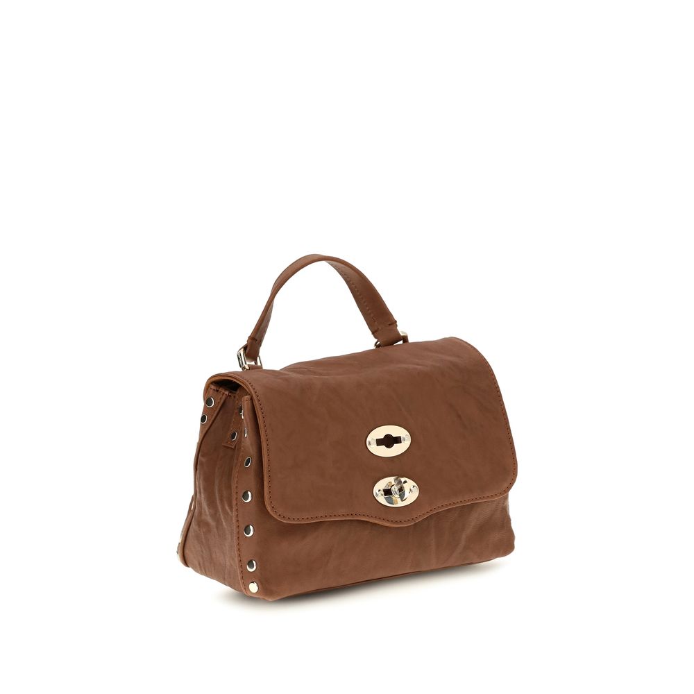 Brown Suede Leather Shoulder Bag