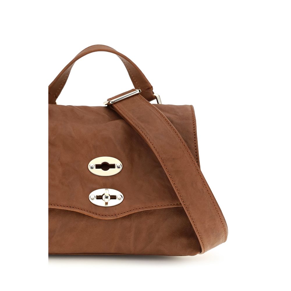 Brown Suede Leather Shoulder Bag
