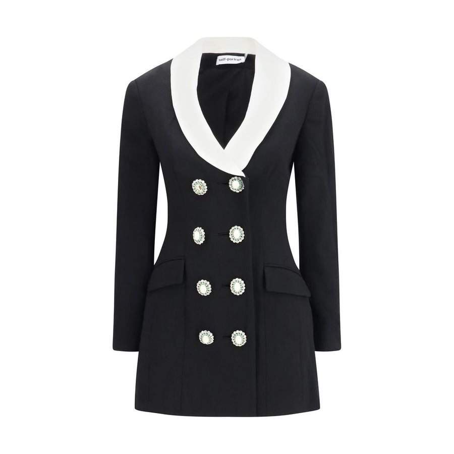 Black Wool Oves Aries Blazer