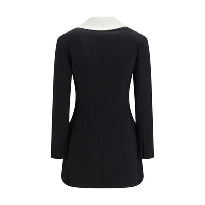 Black Wool Oves Aries Blazer