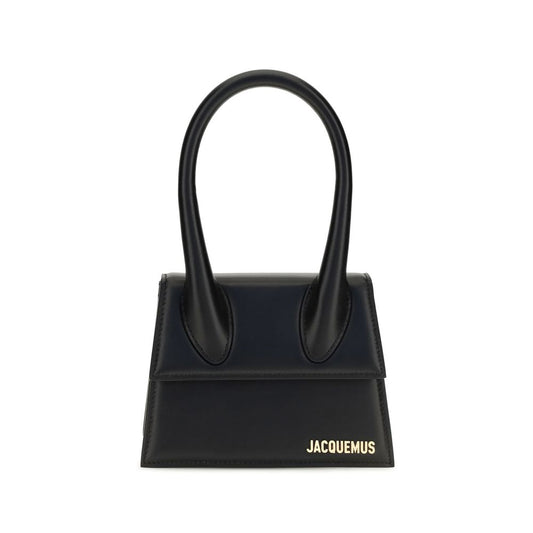 Black Calf Leather Bos Taurus Handbag