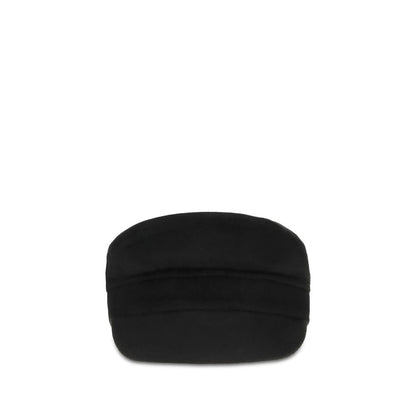 Black Wool Oves Aries Cap (Baseball Hat)