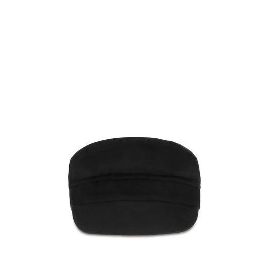 Black Wool Oves Aries Cap (Baseball Hat)