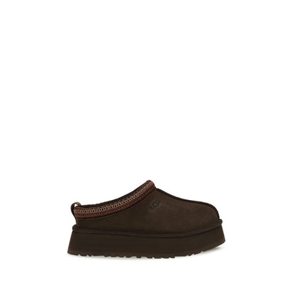 Brown Suede Leather Mules