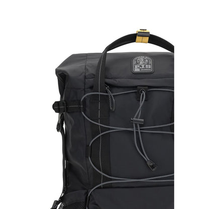 Black Nylon Backpack