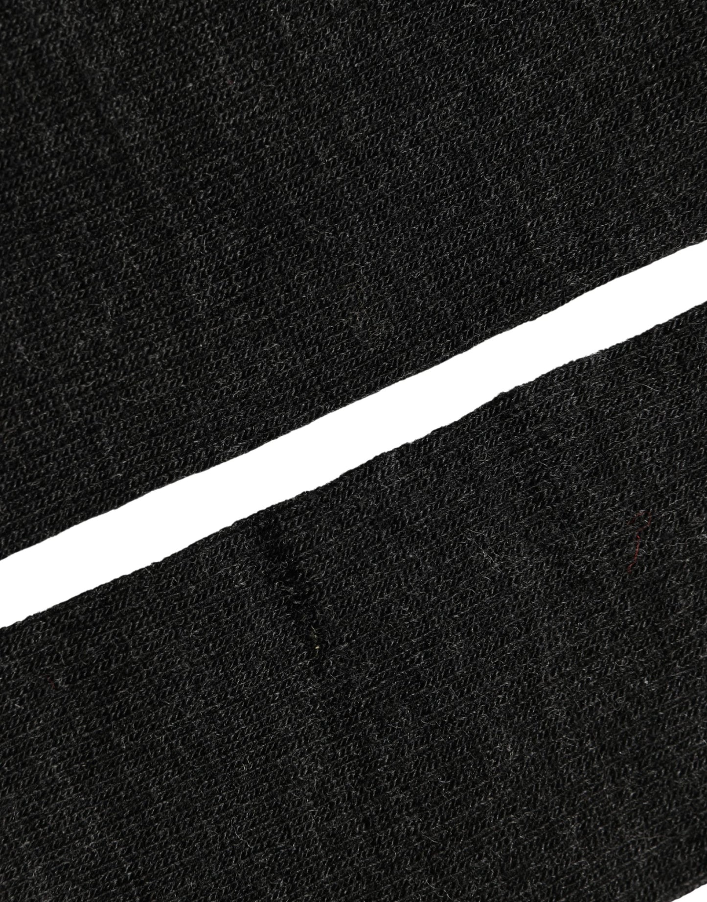 Black Wool Knit Calf Long Women Accessory Socks