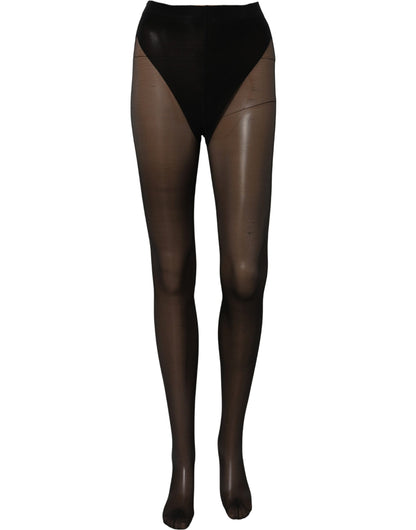Black Nylon Sheer Tights Stockings Pantyhose Socks