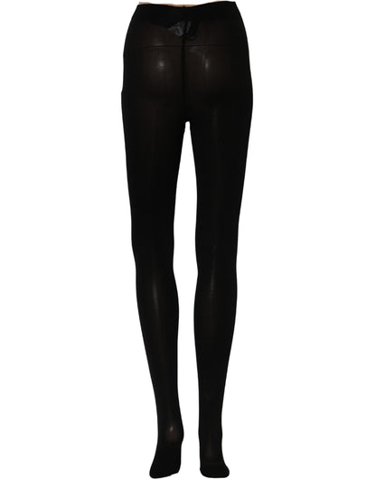 Black Nylon Sheer Tights Stockings Pantyhose Socks
