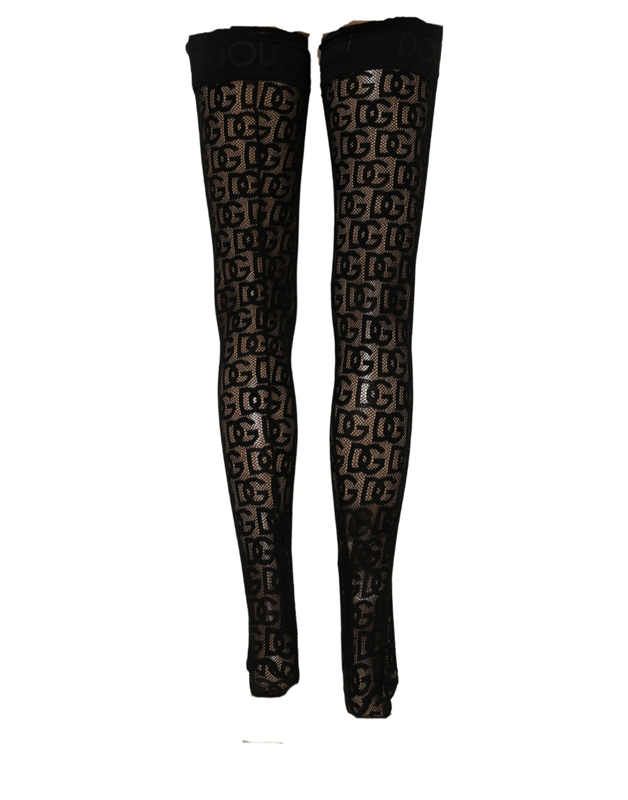 Violet Floral Fishnet Tights Stockings Pantyhose Socks