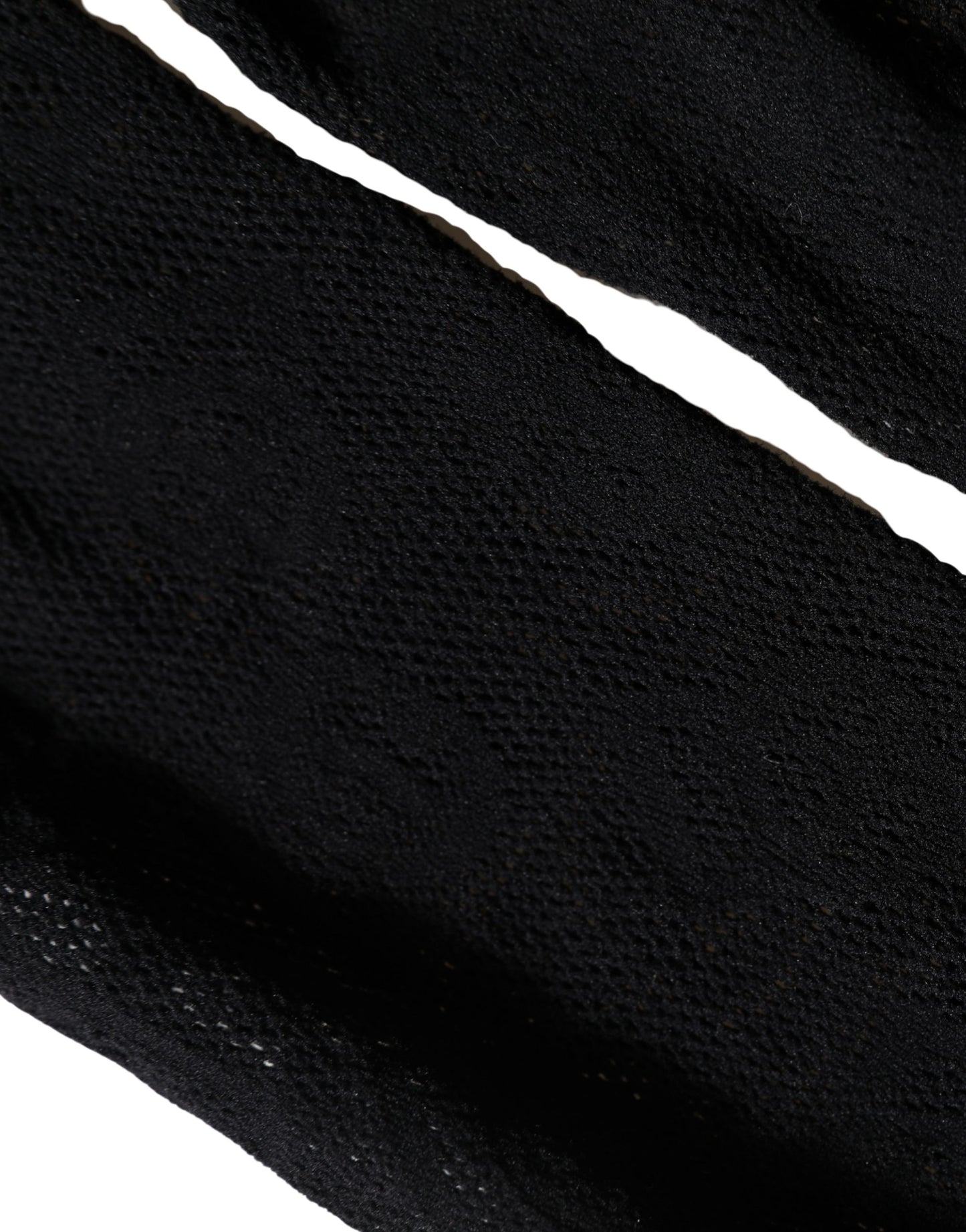 Black All Over Print Sheer Stretch Tights Socks