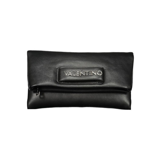 Nero Polyurethane Womens Handbag