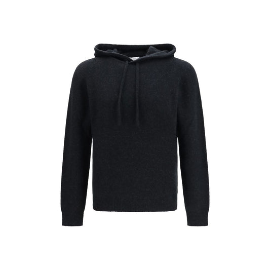 Black Wool Oves Aries Hoodie
