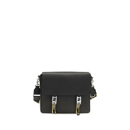 Black Calf Leather Bos Taurus Shoulder Bag