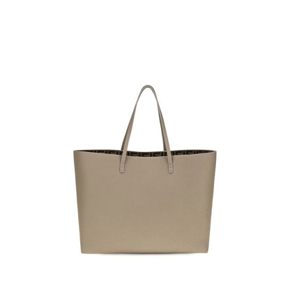 Beige Calf Leather Bos Taurus Shoulder Bag