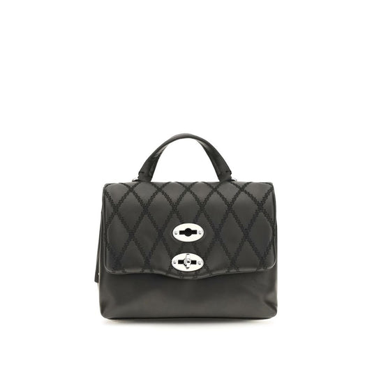 Black Calf Leather Bos Taurus Shoulder Bag
