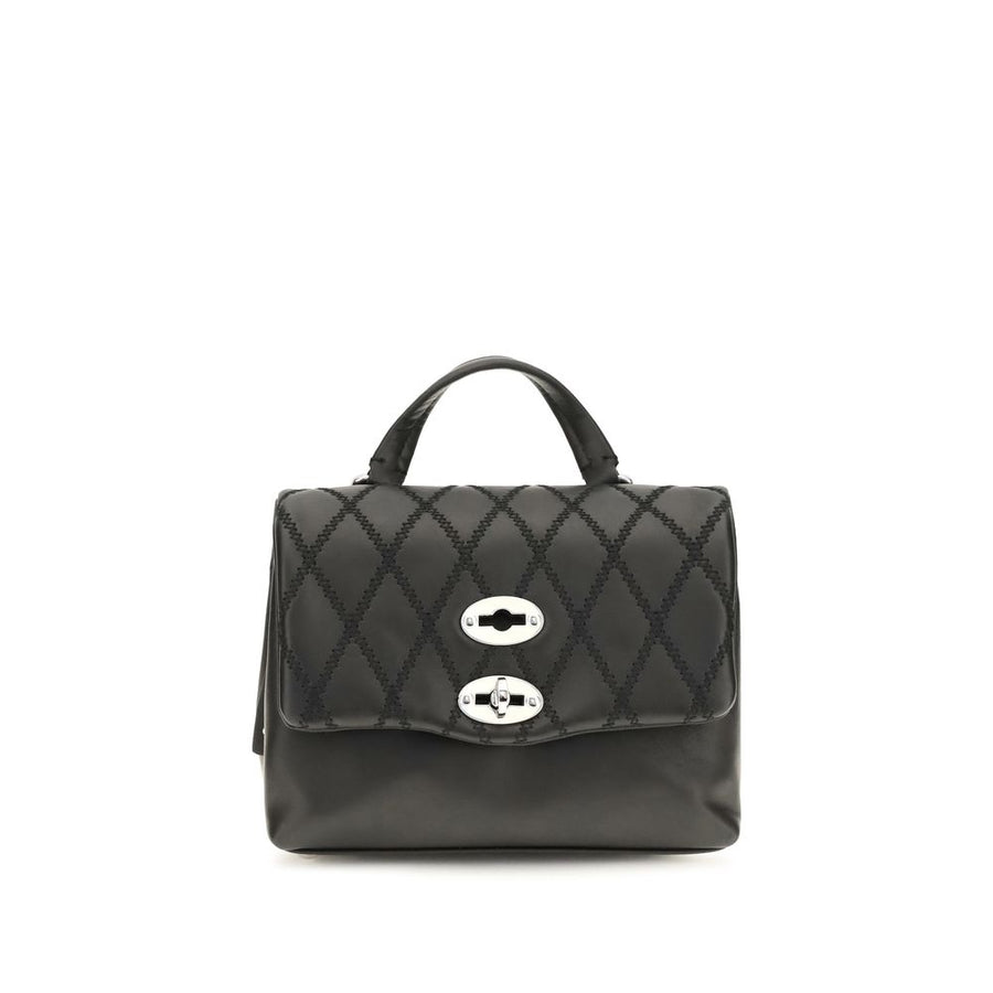 Black Calf Leather Bos Taurus Shoulder Bag